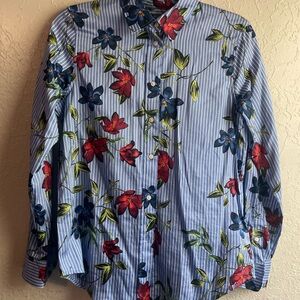 Lauren Ralph Lauren
Floral Cotton Sateen Shirt